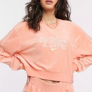 Nike Retro Terry Towel Crop Sweatshirt